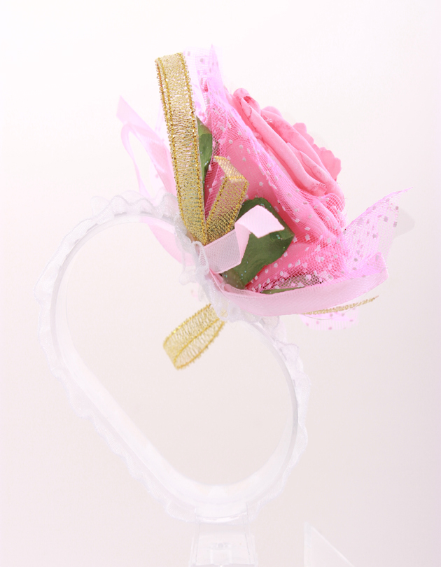 Blossom Bridesmaid Corsage in Strawberry Pink